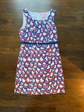 Lilly Pulitzer Iggy Cutout Shift Dress Resort White Gillty Size 6 NWT